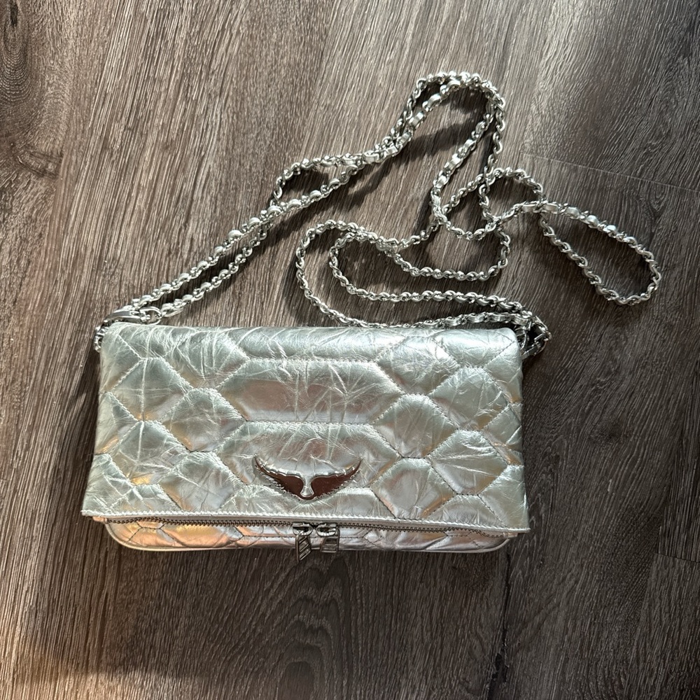 Zadig & Voltaire Silver Rock Bag